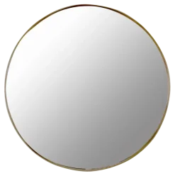 Spiegel Coco rond goud 70cm