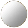 Spiegel Coco rond goud 70cm