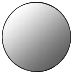 Spiegel Coco rond zwart 70 cm