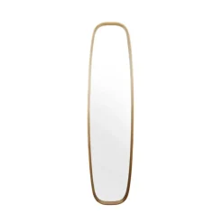 Spiegel met houten frame 40x160x4,8cm