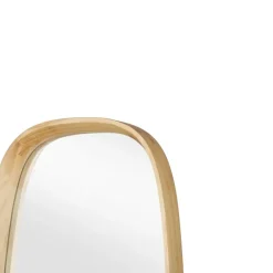 Spiegel met houten frame 40x160x4,8cm