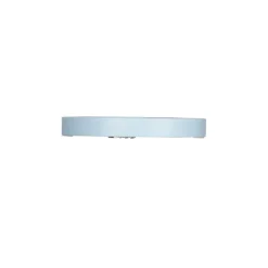 Spiegel met houten frame blauw 20x40x2,5cm