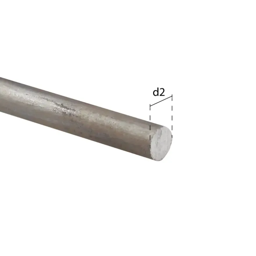 Staaf rond staal getrokken 4x1000mm