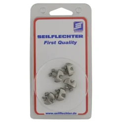 Staaldraadklemmen 4mm 5 stuks