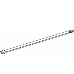 Stabilisatiesteun Contour Zwart 100cm