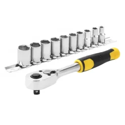 Stanley dopsleutelset 1/4" 11 Delig