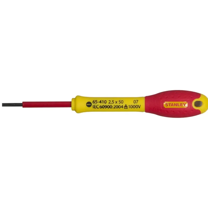 Stanley FatMax schroevendraaier VDE platkop SL2,5x50 mm