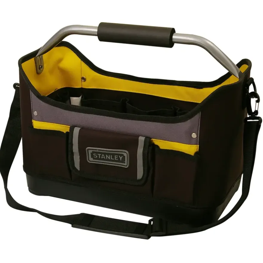 Stanley gereedschapstas zwart 46,5x26,26,6 cm