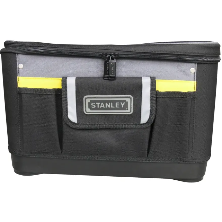 Stanley gereedschapstas zwart met grijs 16 inch