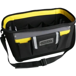Stanley gereedschapstas zwart met grijs 16 inch