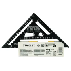 Stanley multifunctionele aluminium bouwdriehoek 180mm