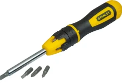 Stanley ratel schroevendraaier incl. 10 bits