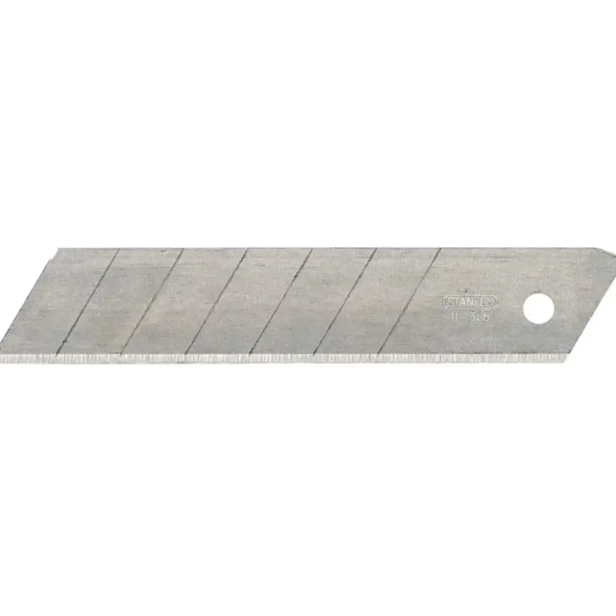 Stanley reserve afbreekmes 25 mm (10 stuks)