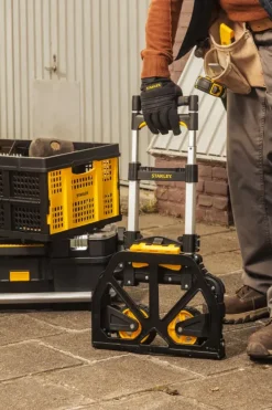 Stanley steekwagen FT509 met vouwkrat