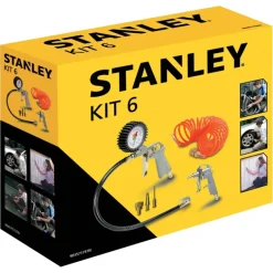 STANLEY luchtgereedschapset 6-delig