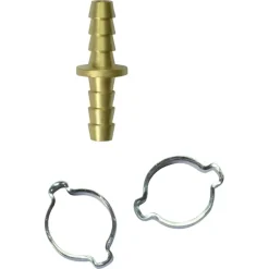 Stanley Luchtslang Koppelstuk 6x11mm met klemmen