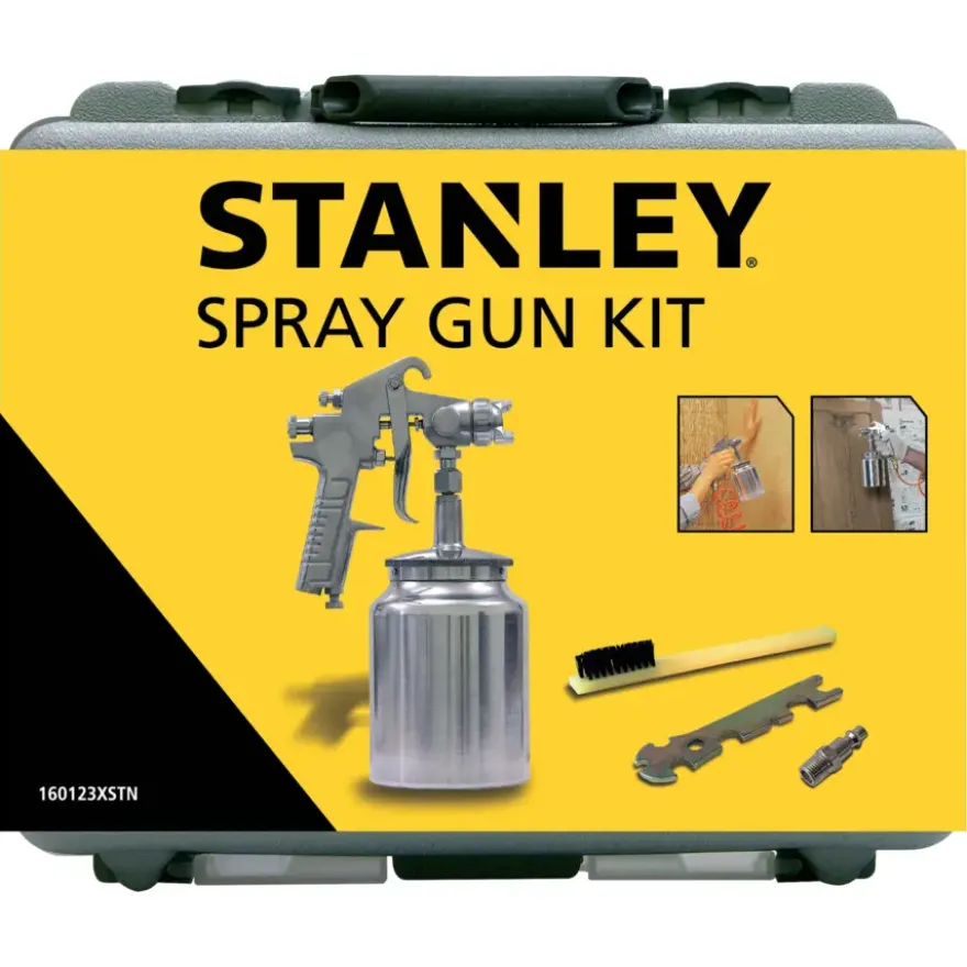 Stanley pneumatisch spuitpistool in koffer