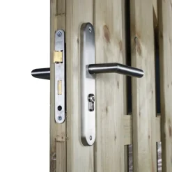 Starx Tuinpoortsluiting poortslot met insteekslot SKG 1-ster RVS