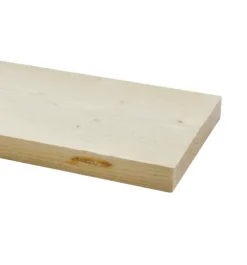 Steigerhout ca. 29 x 195 mm lengte 250 cm blank