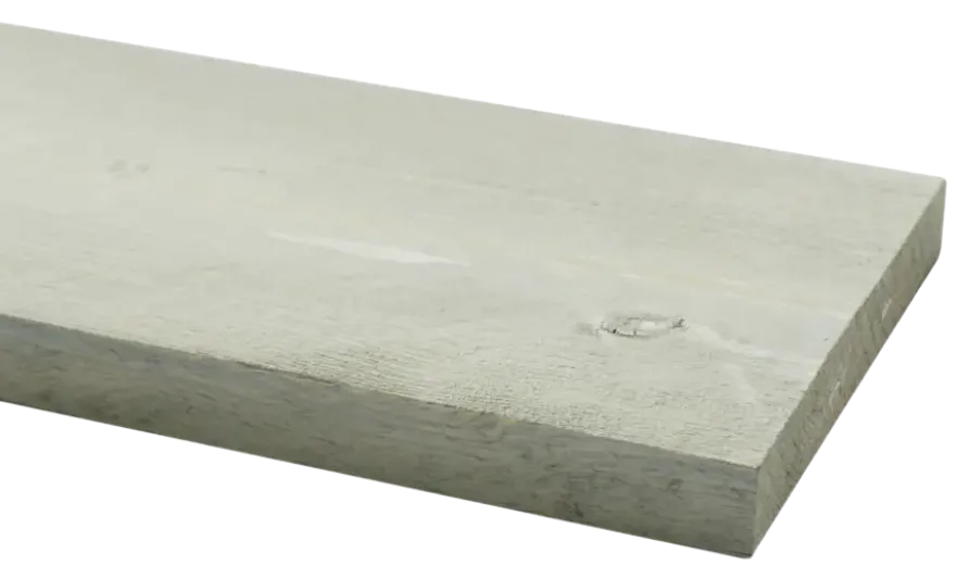 Steigerhout ca. 29x195 mm, lengte 250 cm grijs