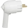 Stekker RA 16 A met Hendel Wit
