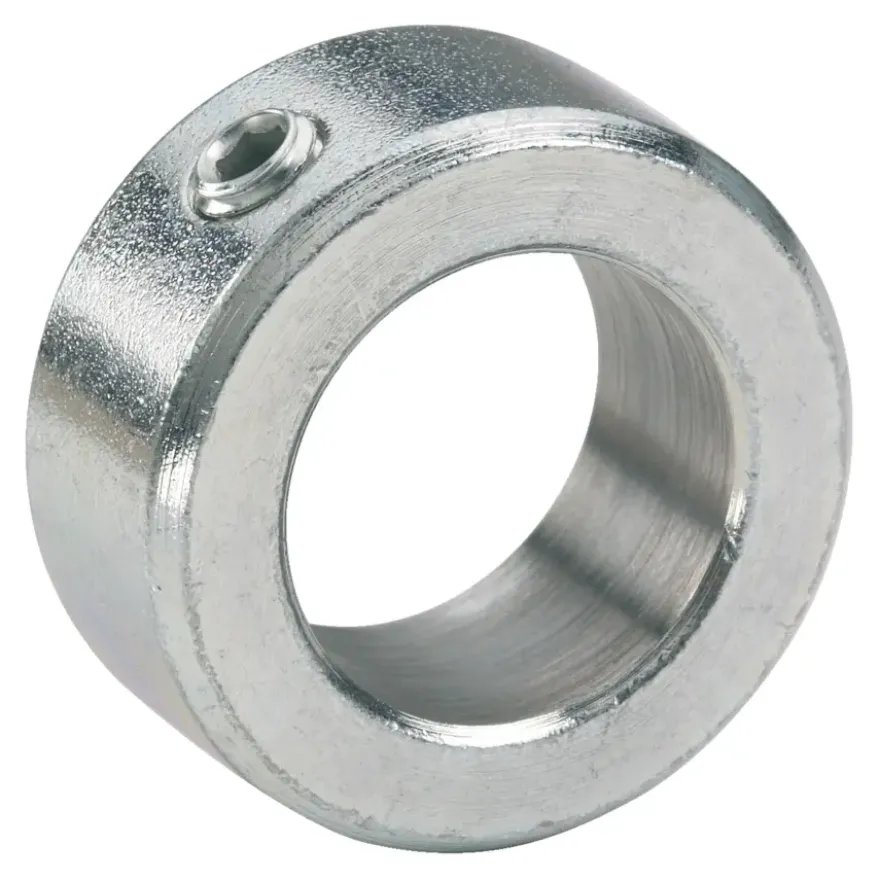 Stelring + binnen zeskant bout verzilverd 12,2 mm 2st