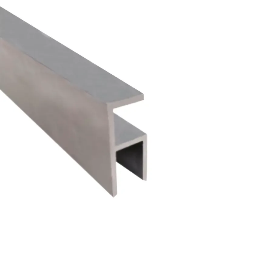 Stoelprofiel dubbel mat zilver mat zilver 35x20x20x15x2600x1.5 mm