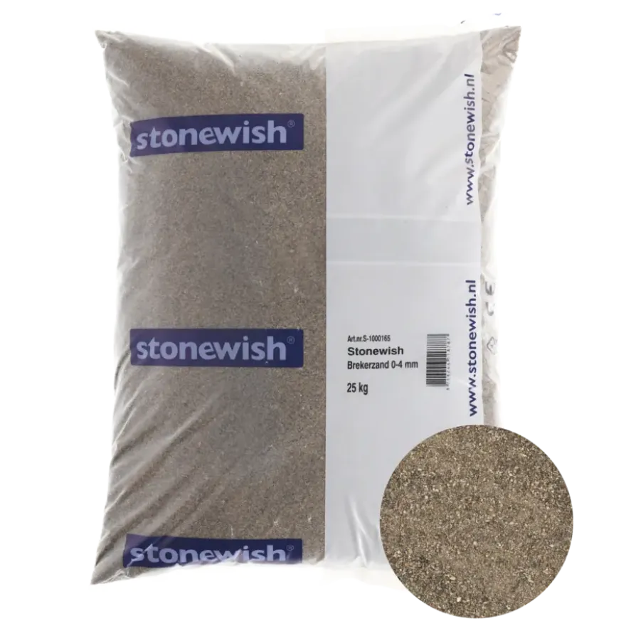 Stonewish brekerzand 25 kg