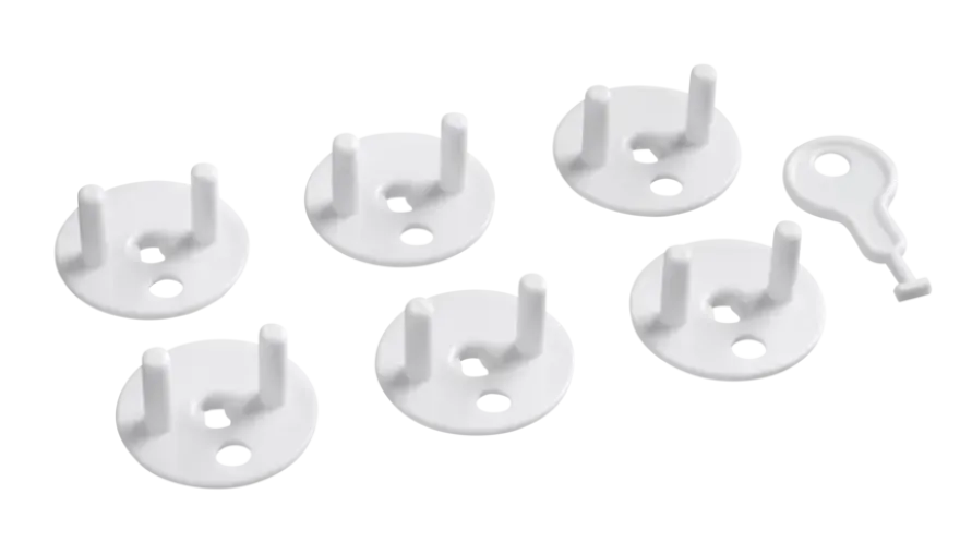 Stopcontact plug met sleutel 6 stuks