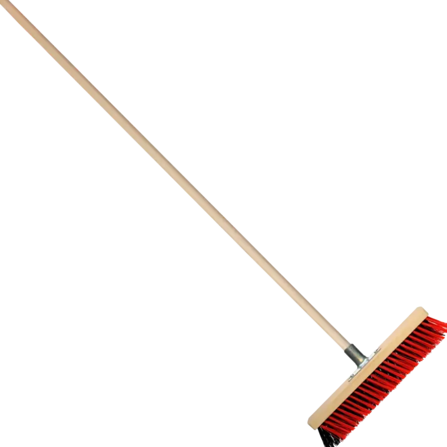 Straatbezem 40 cm met steel 160 cm