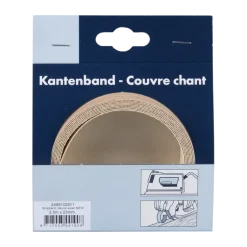 Strijkband naturel eiken 23 mm 2,5 m