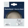 Strijkband zwart 23 mm 2,5 m