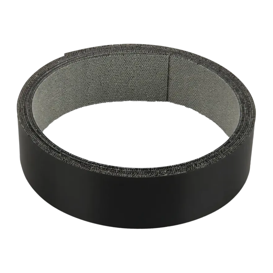 Strijkband zwart 23 mm 2,5 m