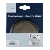 Strijkband zwart eiken 23 mm 2,5 m