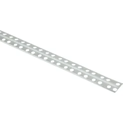 Stucstopprofiel aluzink staal voor 3 mm laagdikte 260 cm
