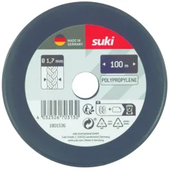 Suki metselkoord groen/wit 1,7MM X 100M