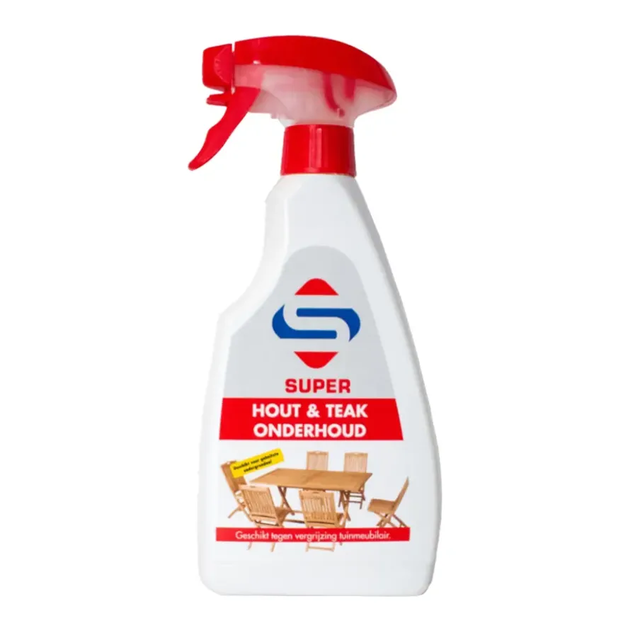 SUPER hout en teak cleaner - ontgrijzer 500ML