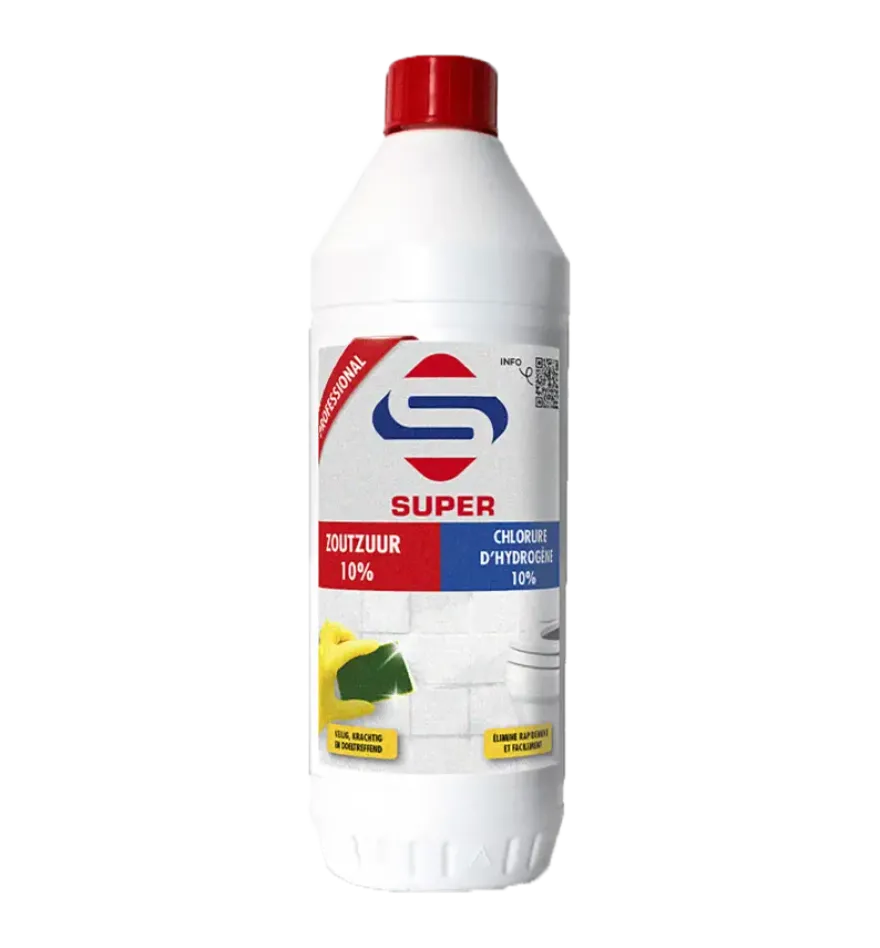 SUPER zoutzuur 10% 1L