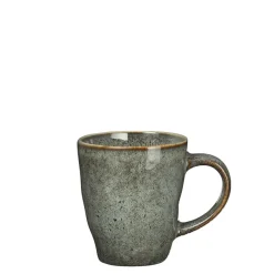 Tabo senseo beker met oor groen - h8,5xd7,5cm