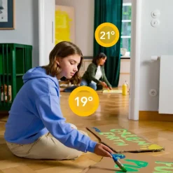Tado Additionele Slimme Thermostaat Multi zone (uitbreiding) Zwart