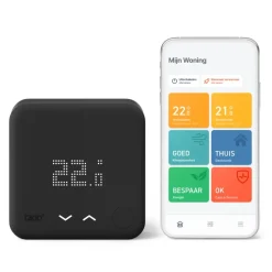 Tado Starters Kit Thermostaat V3+ Bedraad Zwart