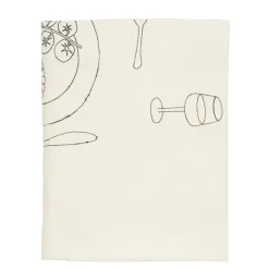 Tafelkleed beige - l250xb140cm