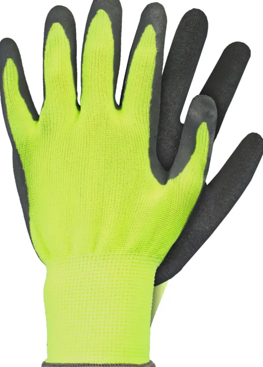Talen Tools werkhandschoenen antislip XL geel