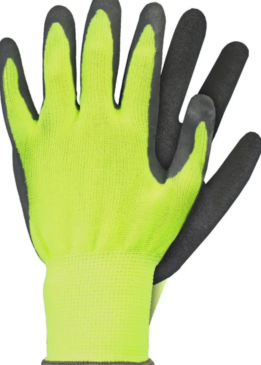 Talen Tools werkhandschoenen antislip XL geel