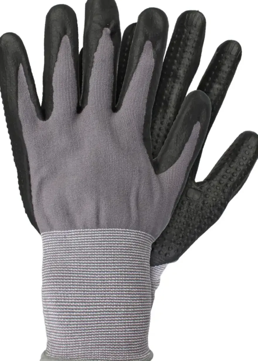 Talen Tools werkhandschoenen antislip L zwart