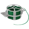Talen tools bindband groen geplastificeerd metalen kern 50 m