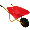 Talen Tools kinderkruiwagen rood kunststof 60 x 43 cm