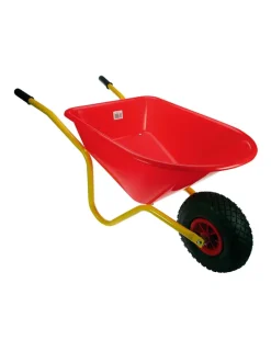 Talen Tools kinderkruiwagen rood kunststof 60 x 43 cm