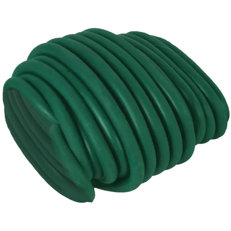 Talen tools rubberband metalen kern groen 6 mm 5 m