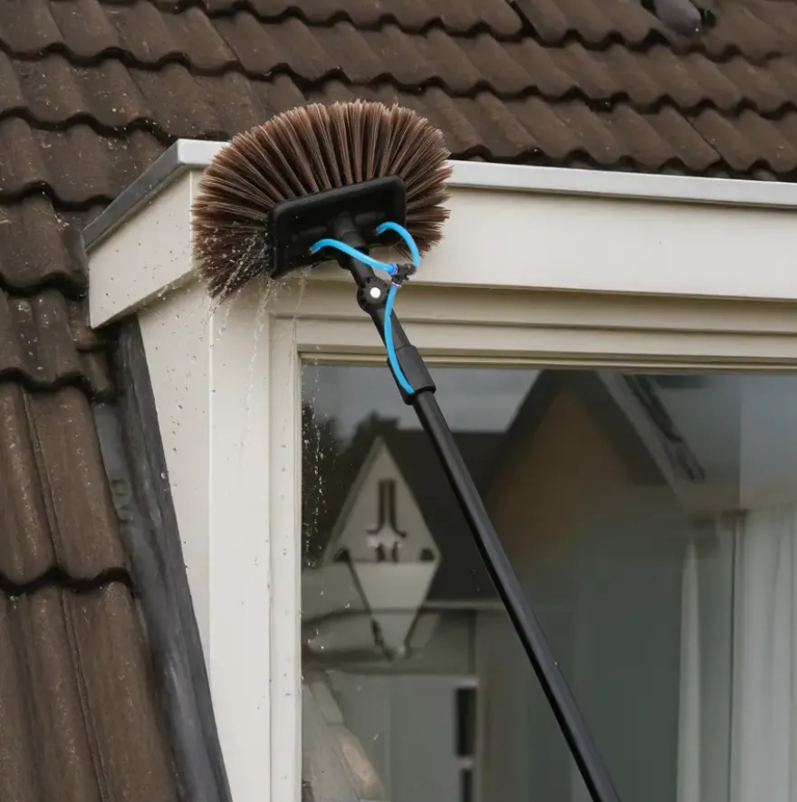 Talen Tools wasborstel zacht telescopisch 650 cm